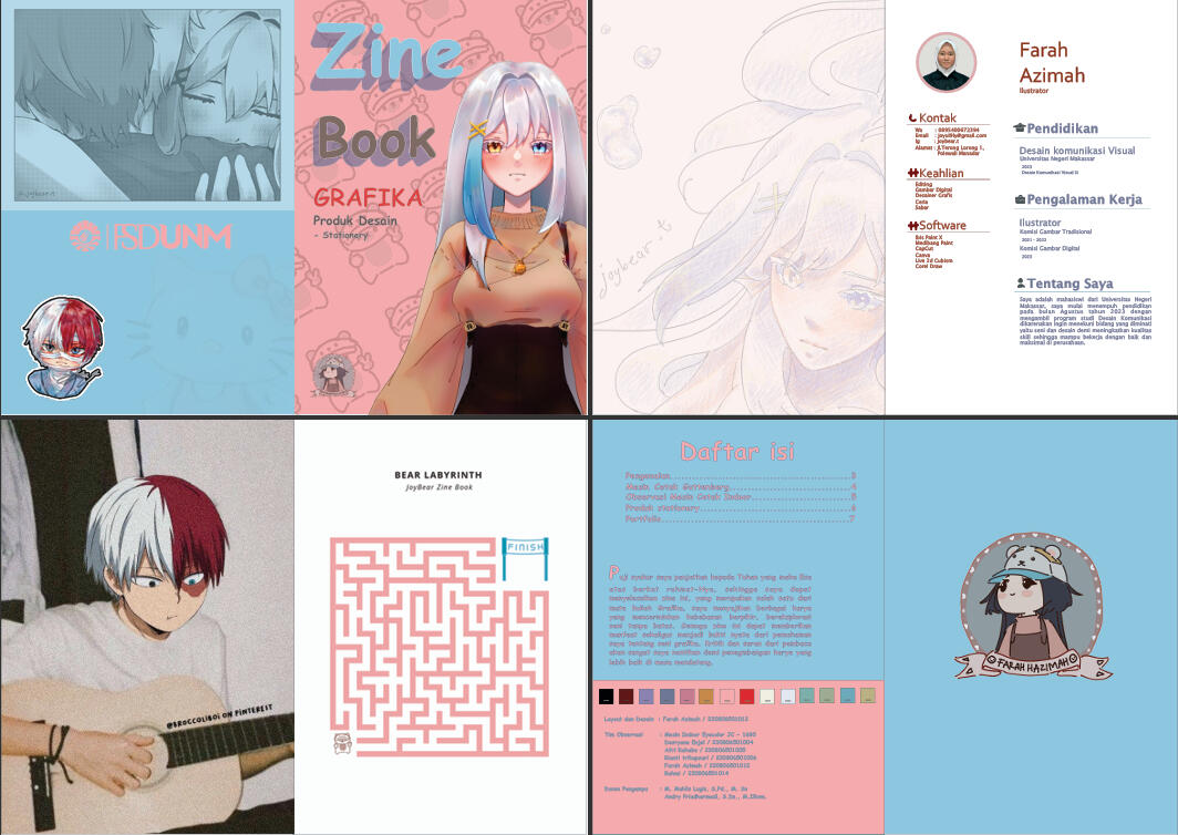 joybeart's zine layout priview